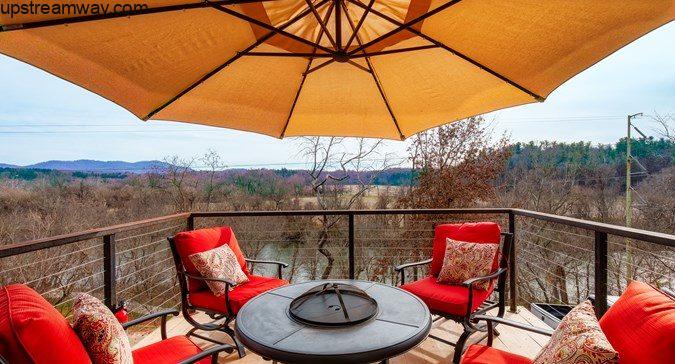 Riverview Rooftop Outdoor Firepit and Seating Riverview Rooftop Outdoor Firepit and Seating