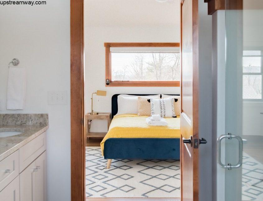 Upstream Riverview Asheville Vacation Rentals Bedroom