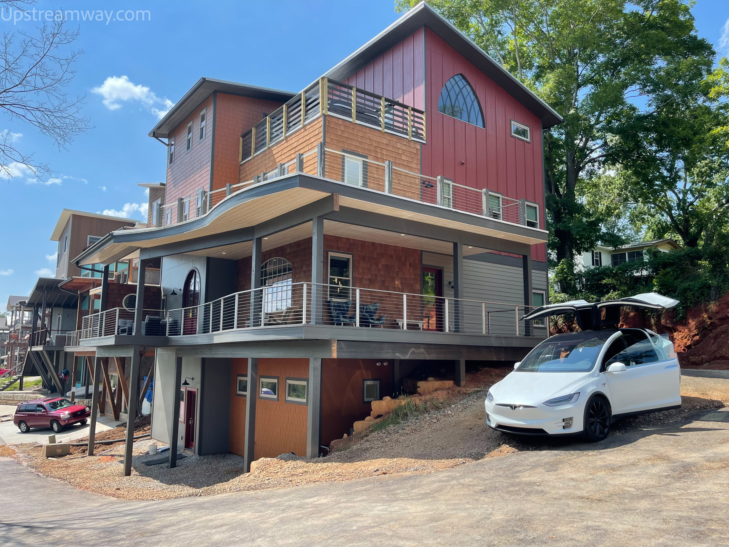 View Asheville Luxury Vacation Rental Upstream Bachelor Sanctuary